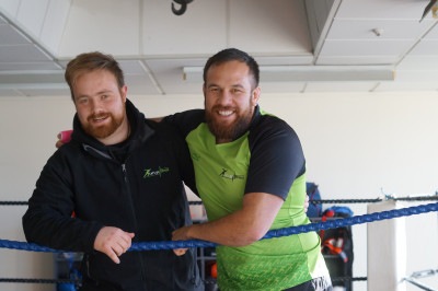 Let's Go Fitness image of two people in a boxing ring